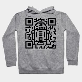 QR Droid Code Hoodie